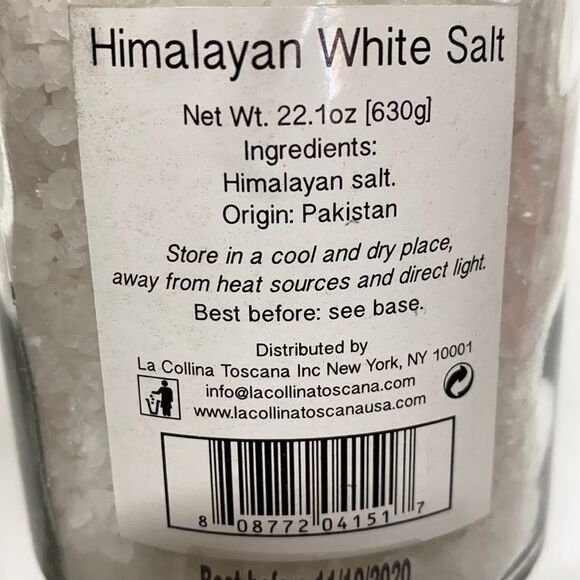 (🔥2)LA COLLINA TOSCANA HIMALAYAN WHITE SALT AND HIMALAYAN BLACK SALT - Picture 3 of 3